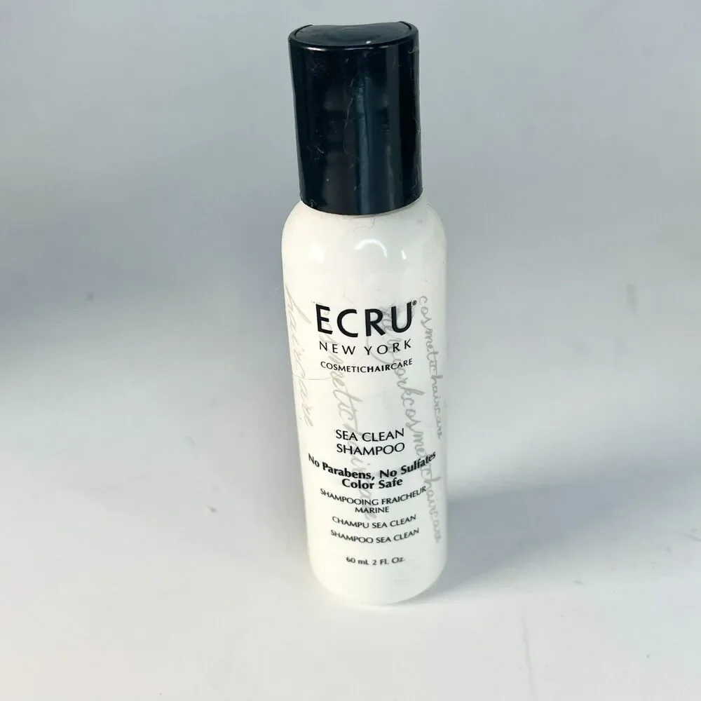 Ecru Sea Clean Shampoo Protective Silk Hair Conditioner Duo Travel 2oz 60ml New